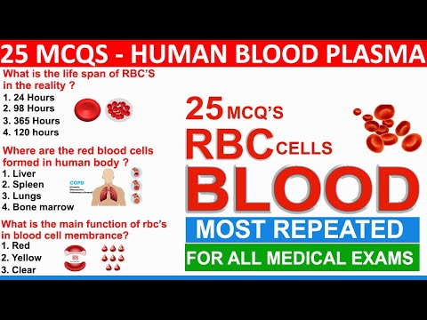 hematology mcqs |  rbc question and answers quiz | rbc quiz | anemia | blood mcqs with answers