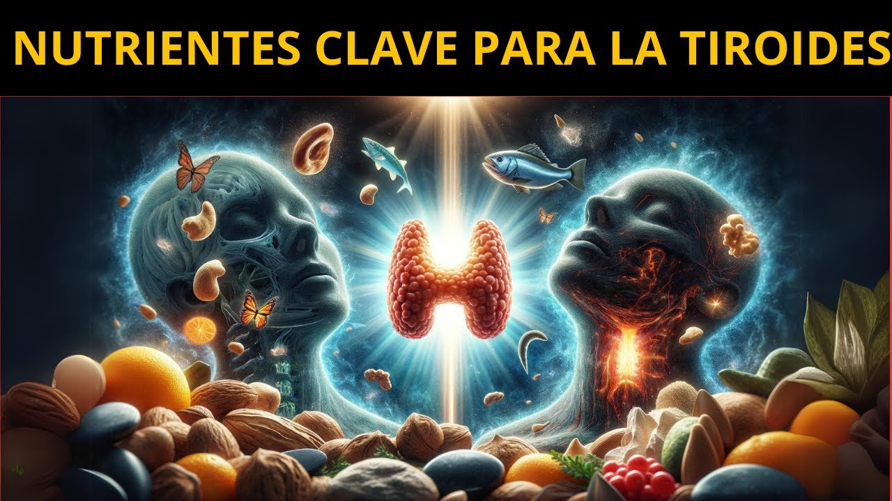¡CUIDA tu TIROIDES! Los 7 NUTRIENTES CLAVE para su SALUD
