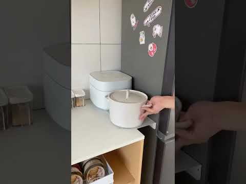 Estante Con Adhesivos Costado Hueco Heladera - Video