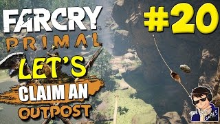 Far Cry Primal - Let's Claim an Outpost #20 - (USING SLING ONLY!!!)
