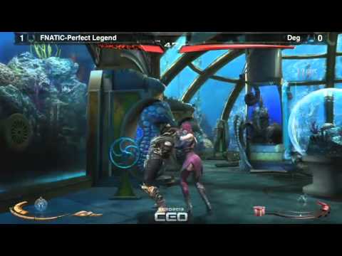 Injustice FNATIC Perfect Legend vs Deg - CEO2013 Day 3