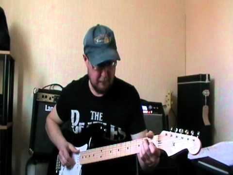 Clapton Strat Demo, Up Beat, Slap Back Blues, By Chris Roach from Salford,UK