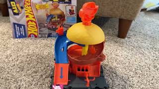 Hot Wheels City Hamburger Set (Toy Review)