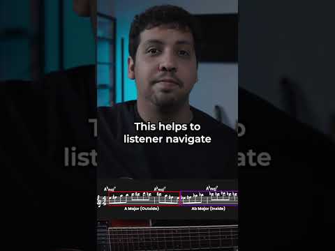 Lennie Tristano’s Secret for Playing Outside: Side-Slipping Jazz Lick 🎸