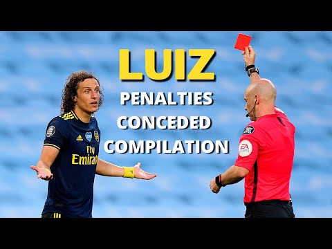 David Luiz Penalties Conceded Compilation!😂 | Luiz Penalties Premier League