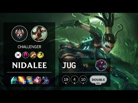 Nidalee Jungle vs Kha'Zix - KR Challenger Patch 10.25