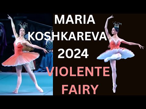 Maria Koshkaryova as Violente, the Brave Fairy | Fairy of the Golden Vine – Bolshoi Ballet 2024