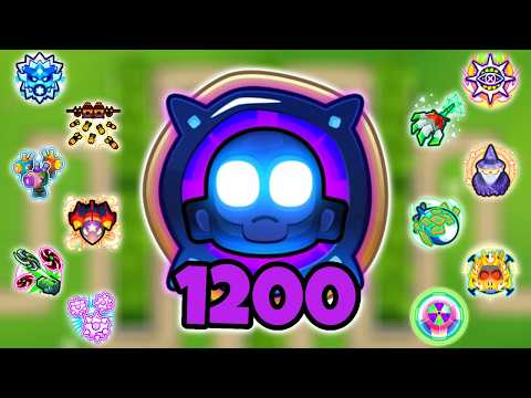 How Far Can ALL 12 LEVEL 100 Paragons Survive In BTD6?