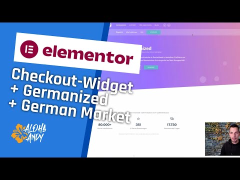 Funktioniert das neue Elementor Checkout Widget mit Germanized und German Market? (Tutorial deutsch)