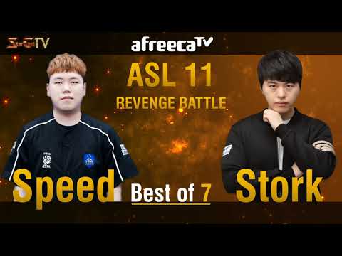 [ENG] ASL S11 Revenge Battle Speed vs Stork (TvP, Bo7) - Starcraft Remastered (StarCastTV English)