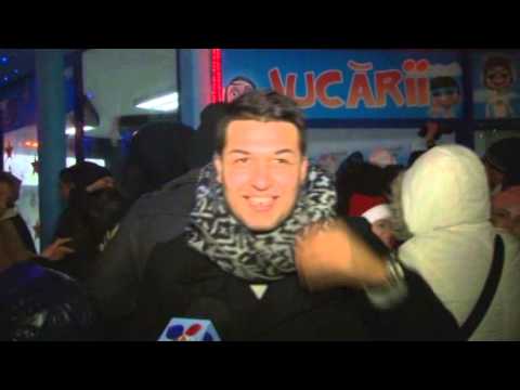 Știre Etv - Înghesuială la patinoar!