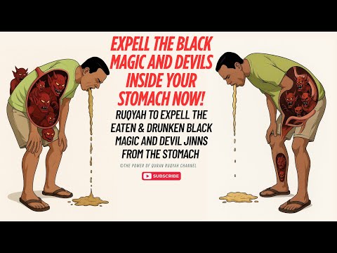 Expel Black Magic and Devil Jinns from your stomach now! | Powerful ruqyah for eaten & drunk Magic