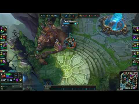 Nautilus vs Poppy (TOP) - Challenger Gameplay (Oceania)