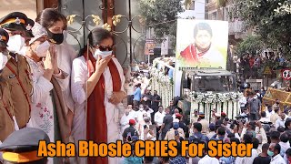 Asha Bhosle CRIES Buckets Besides Her Sister Lata Didi | Rath Yatra Complete Video
