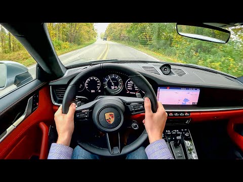 2021 Porsche 911 Turbo S - POV Test Drive (Binaural Audio)