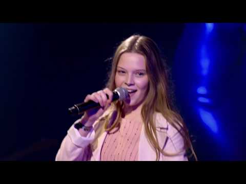 Noralie - "Be My Baby" | 歌唱比賽 | 嗓音小子 - VTM (Noralie - 'Be My Baby' | Sing-off | The Voice Kids | VTM)