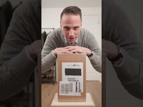 Desempacotando meus novos mocassins Crockett & Jones Cordovan