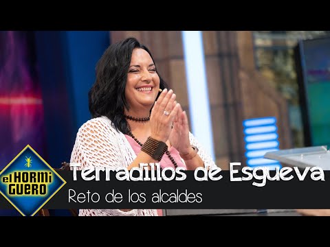 Montserrat Monje, alcaldesa de Terradillos de Esgueva, en el reto de Santiago Segura - El Hormiguero