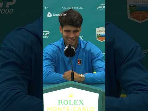 Carlos Alcaraz 🤝 Rory McIlroy