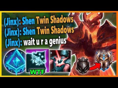THIS *NEW* SHEN JUNGLE BUILD IS ACTUALLY GENIUS! HIGH ELO EUW SHEN | Unranked to Challenger EP 55
