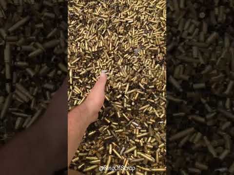 Scrapping 1 Million Brass Shells   Scrap Metal ASMR