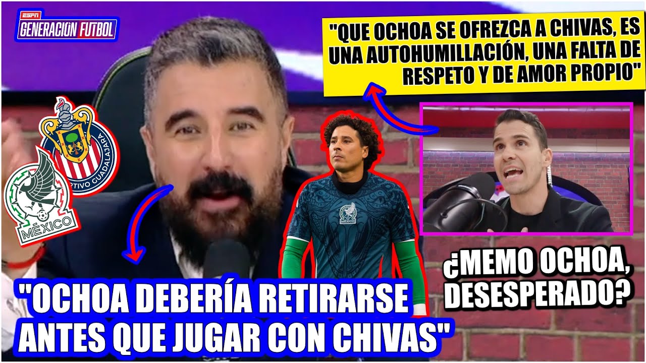 MEMO OCHOA SIN EQUIPO. No tiene justificación deportiva, es un PELIGRO para SELECCIÓN | Generación F