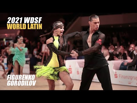 Konstantin Gorodilov - Polina Figurenko, LAT | 2021 WDSF World LAT | Pforzheim | R1 C