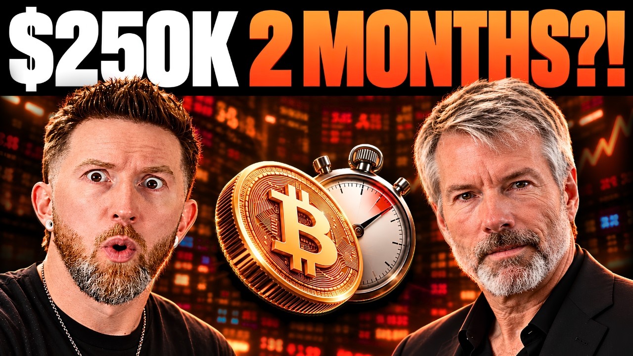 $250K Bitcoin Just 2 Months Away?! | Michael Saylor Says The Bull Market Has Begun!