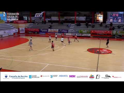 Infantil Masculino. Liga Prata. G:B. J:1  Balonmano Porriño - Embutidos Lalinense