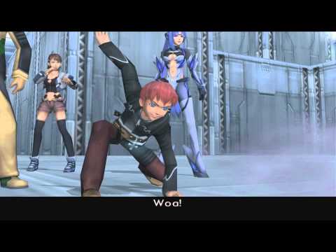 Xenosaga III HD Cutscene 084 - Gnosis Attack (CAT Testing Ground) - ENGLISH - REGULAR MODE