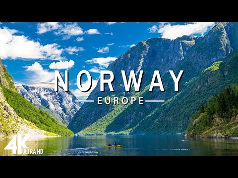 FLYING OVER NORWAY (4K UHD) - Relaxing Music Along With Beautiful Nature Videos - 4K Video HD