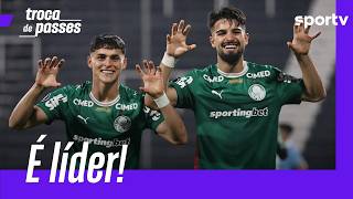 PALMEIRAS VENCE O SPORTING CRISTAL E ASSUME A LIDERANÇA NA LIBERTADORES | TROCA DE PASSES | sportv