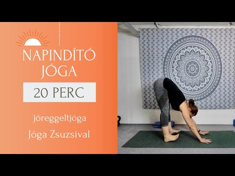 19 perc NAPINDÍTÓ JÓGA - jóreggeltjóga - Jóga Zsuzsival