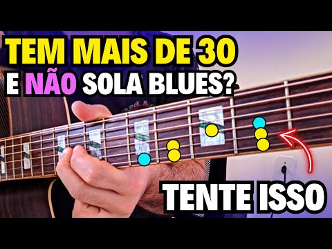 Como SOLAR BLUES em 4 NÍVEIS - Diversão garantida, Frases e EXPLOSÃO DE CABEÇAS - Aula De Violão