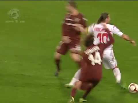 Rabona e Tacco di Moscardelli.. lo show in Piacenza Torino