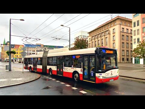 Moderní trolejbusy v Ústí nad Labem, Česká republika 🇨🇿 | 2023