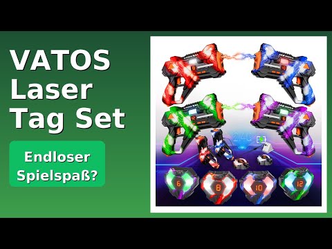 BEWERTUNG (2025): VATOS Laser Tag Set. WESENTLICHE Einzelheiten
