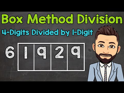 Box Method Division | 4-Digits Divided by 1-Digit | Math with Mr. J