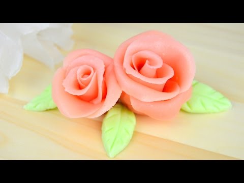 Make a rose from marzipan [CAP Pastry]