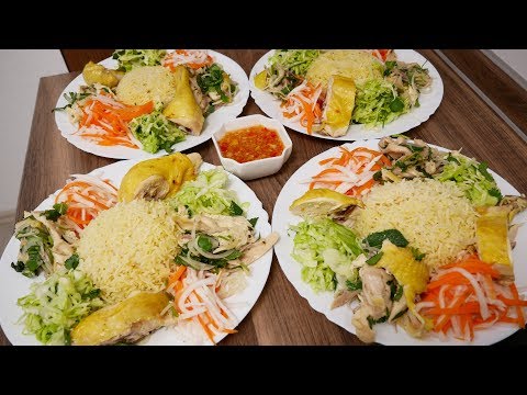 CƠM GÀ, Cách làm món Cơm Gà Hội An, Cách trộn Gỏi Gà, Gà nấu gì ngon? Gà Hấp ngọt Thịt, Vanh Khuyen