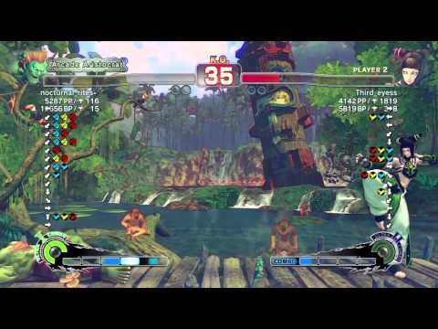 SSF4 AE Ver. 2012: PSN Ranked Matches - 2 of 2 (12-15-2011)