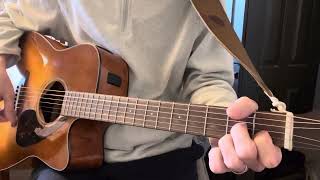 Tequila Sunrise By The Eagles Guitar Lesson Strumming Tutorial How To Play