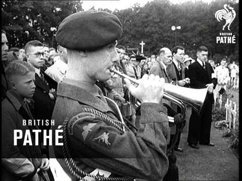 Luftlandeveteranen kehren nach Arnheim zurück (1949)