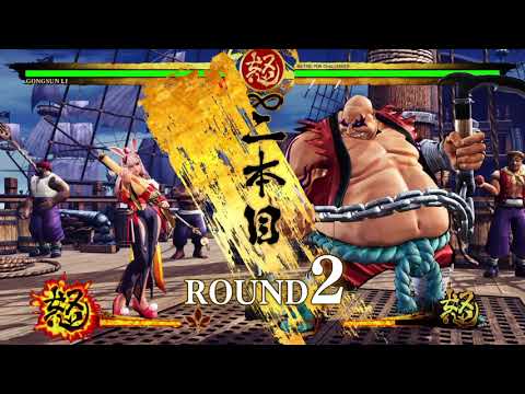 SAMURAI SHODOWN (2019) Gongsun Li vs Earthquake