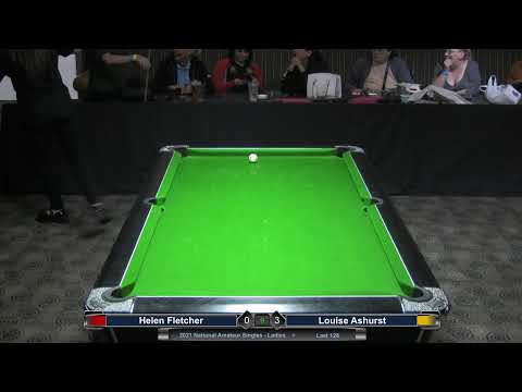 2021 National Ladies Singles - Last 128 - Helen Fletcher v Louise Ashurst