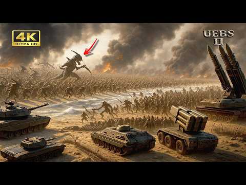 Can Humanity's Last Stand Survive 6.7 MILLION Tyranids? | UEBS 2 Galactic Swarm Battle