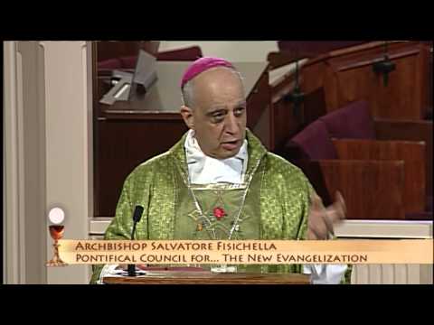 EWTN Daily Catholic Mass - 2014-2-25- Archbishop Fisichella, Pontifical Council - New Evangelization