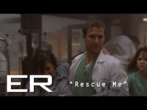 Abby Gets Caught In A Blast | ER