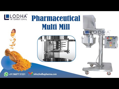 , title : 'Pharmaceutical Multi Mill'