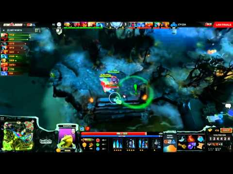 Invictus Gaming vs Cloud9   Game 3  StarLadder 12 Highlights